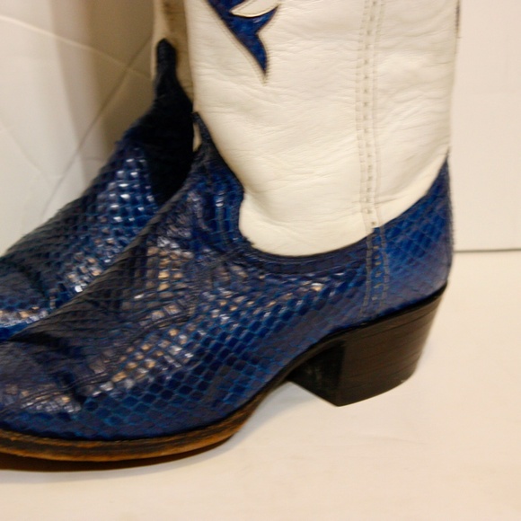 Dan Post mens snakeskin boots - Picture 4 of 9